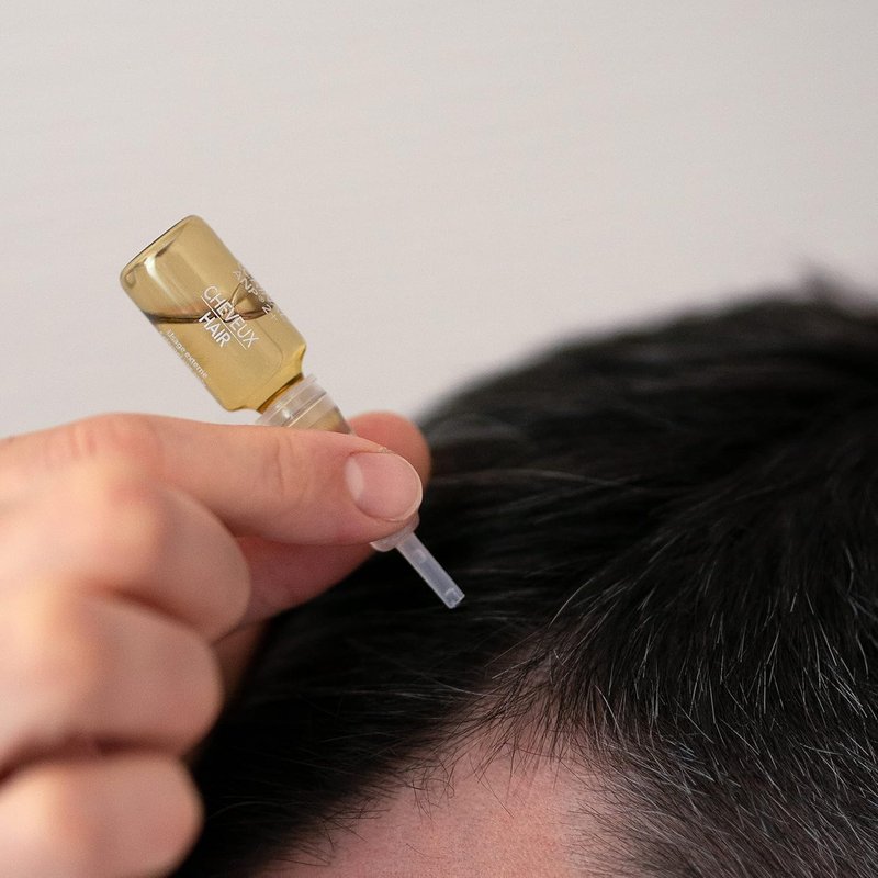 Ecrinal Hair Growth Ampoules for Men - Strengthening Treatment for Thinning Hair - 8 Pack with ANP 2+ Complex & Omega 3