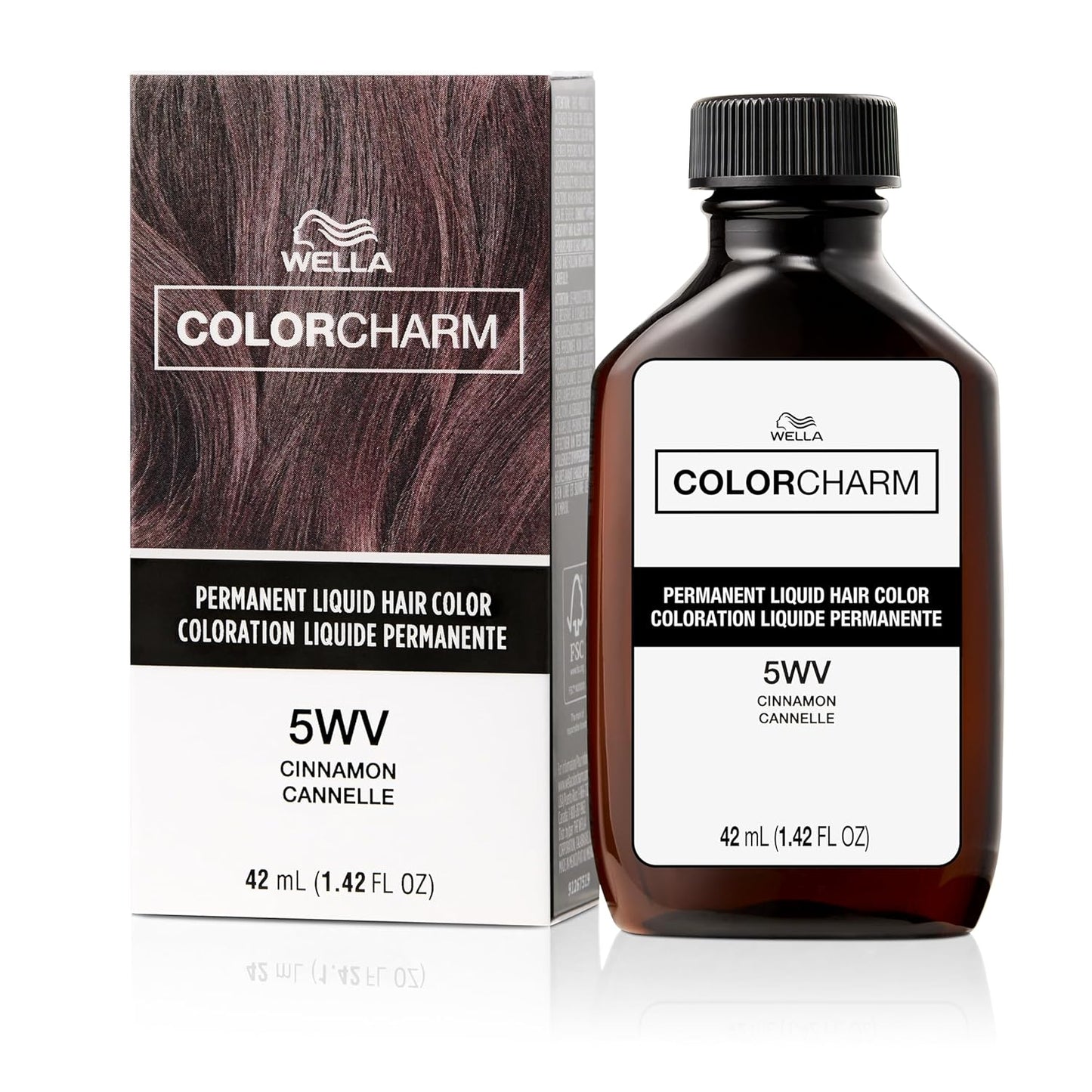 WELLA Color Charm Permanent Hair Color - Gray Coverage | Warm Shade, Long-Lasting Formula