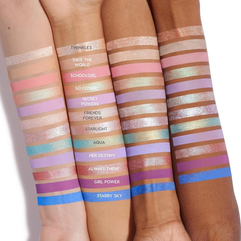 ColourPop For Love & Justice Eyeshadow Palette - Celestial Makeup with Duo-Chrome, Metallic & Matte Finishes | 0.5 oz