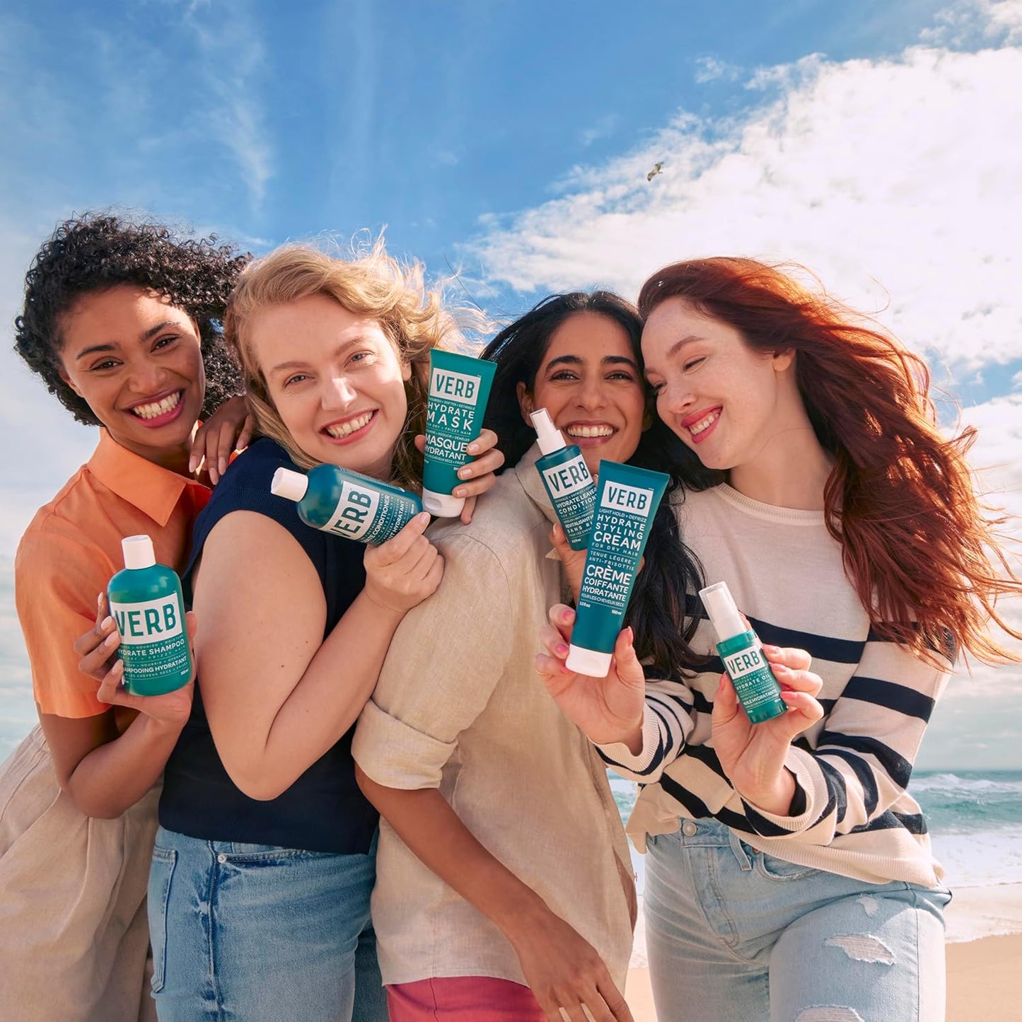 VERB Hydrate Conditioner - Nourishing Formula for Dry, Frizzy Hair - Smooths & Reduces Frizz | Amber & Warm Jasmine Scent