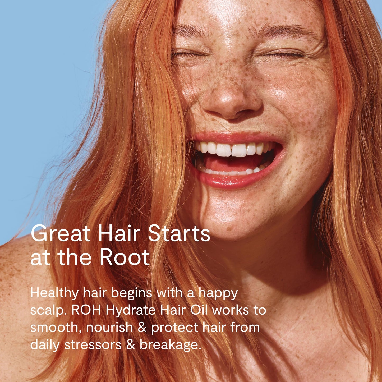 ROH Hydrate Hair Oil 60ml - Hydration & moisture for dry and dehydrated hair, Cruelty-Free