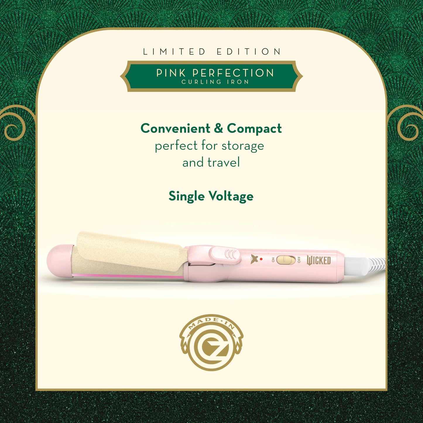 Wicked Glinda Curling Iron from Conair, 1-inch Curling Iron