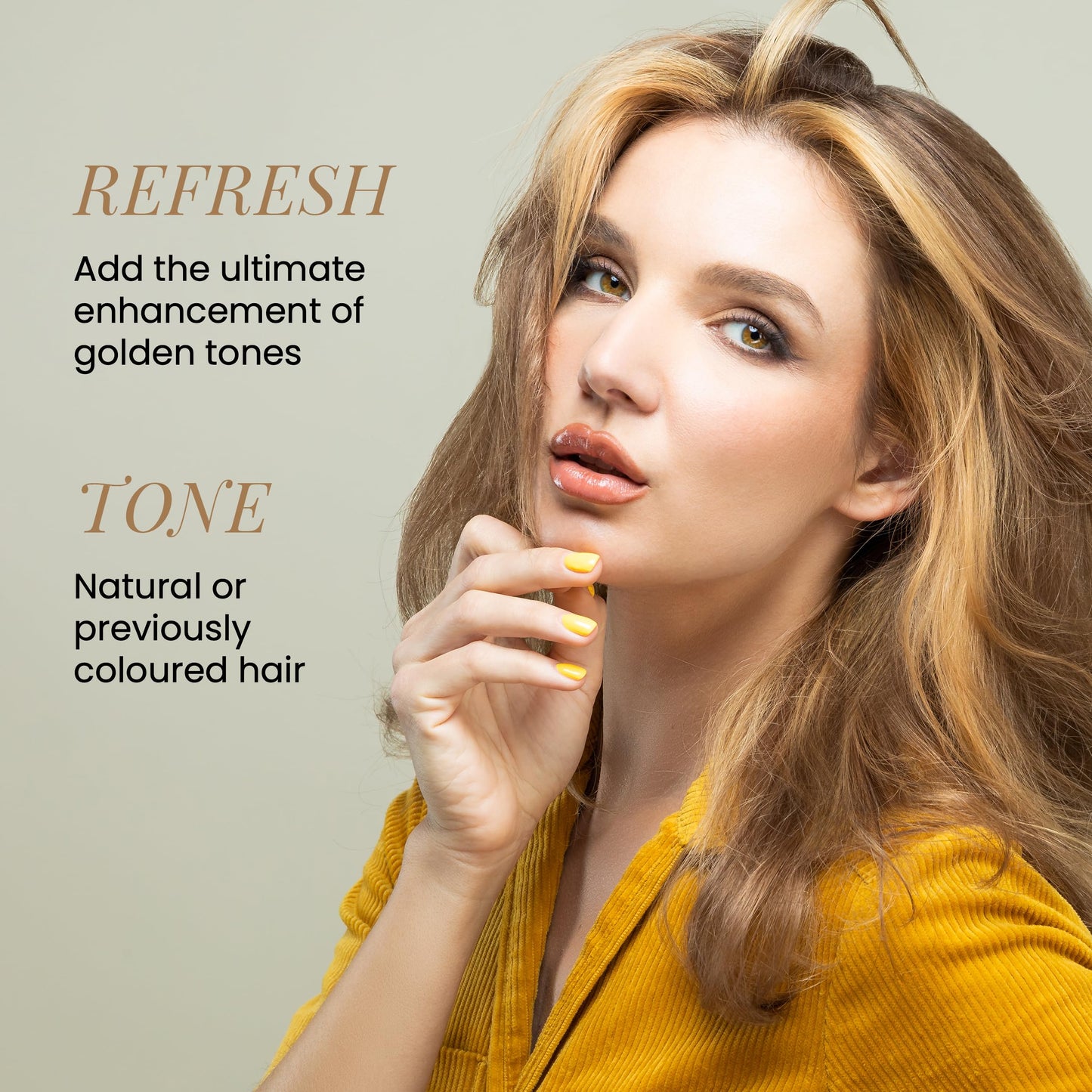 ALOXXI InstaBoost Conditioning Color Shampoo in Golden Heiress, Cleanses Hydrates and Refreshes Gold Blonde Tones, 6.8 Fl Oz