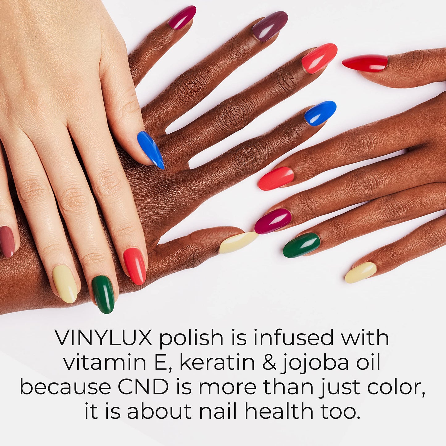 CND Vinylux Longwear Metallic Nail Polish, Gel-like Shine & Chip Resistant Color, 0.5 Fl Oz (Pack of 2)