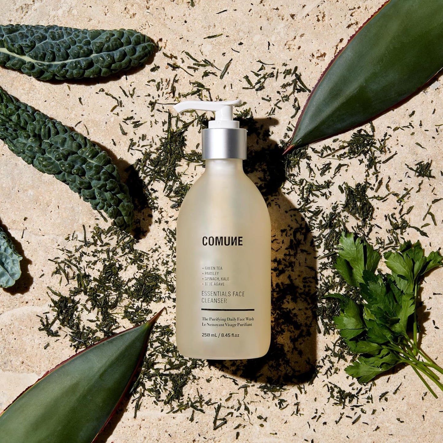 Essentials Face Cleanser - Gentle Superfood Formula for Clear, Healthy Skin | Removes Dirt & Makeup | 250 mL / 8.45 fl. oz