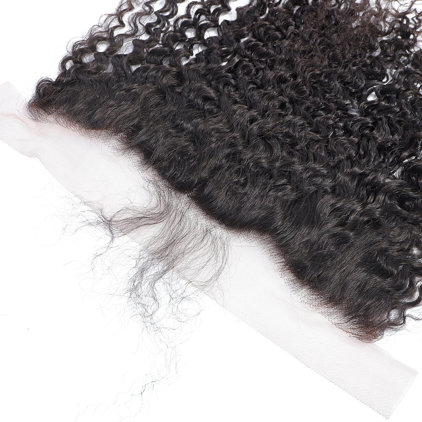 5x5 Closure Deep Wave Regular HD Lace Closure, 200% Density, 12A Brazilian Virgin Human Hair Closure Pre Plucked with Baby Hair Natural Black 12 Inch