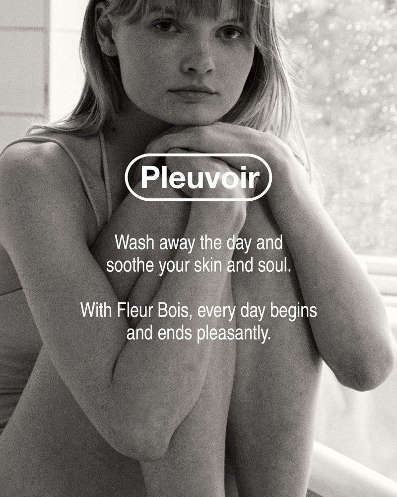 Pleuvoir Floral Musk Body Lotion for Women, Fast-Absorbing Perfume Cream with 5 Hyaluronic Acids, Ceramide NP & Peptide, Hydrating K-Beauty Moisturizer for Dry Skin, French MANE, Vegan, 8.45 fl oz