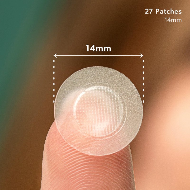 Rael Pimple Patches, Miracle Microcrystal Spot Cover - Hydrocolloid Acne Pimple Patch with Tea Tree Oil, Early Stage Zits and Blemish, Korean Skin Care (27 Count)