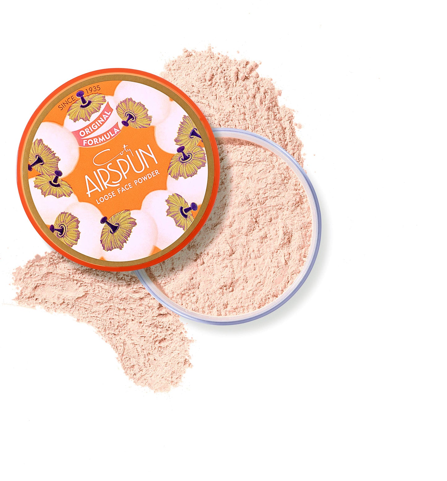 Coty Airspun Loose Face Powder, Translucent, Pack of 2