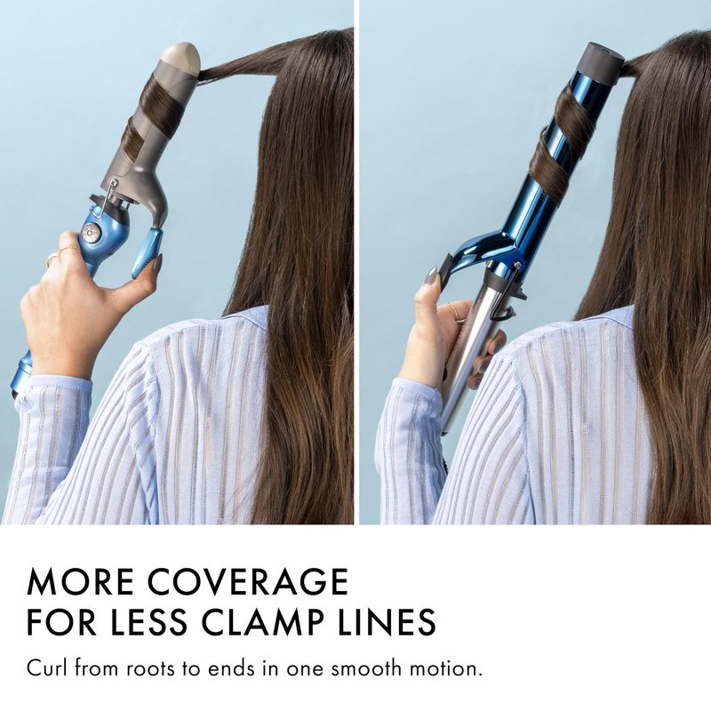 BaBylissPRO Nano Titanium Professional 1.5" Curling Iron with Extended Barrel Perfect for Longer Hair