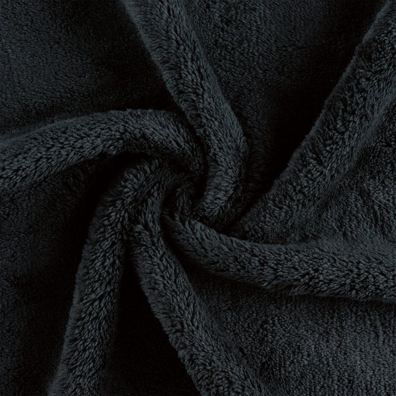 Arkwright Microfiber Coral Fleece Salon Towels - Pack of 10 - Bleach Safe Resistant, Absorbent Hair Drying Towel Set, Perfect for Resort, Hotel, and Spa, 16 x 27 in, Grey