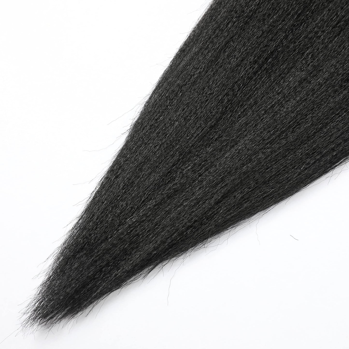 Pre Stretched Braiding Hair Natural Black Long Braid 48 Inch 8 Packs Braiding Hair Extensions Professional Synthetic Fiber Crochet Twist Braids(48inch,#1B)