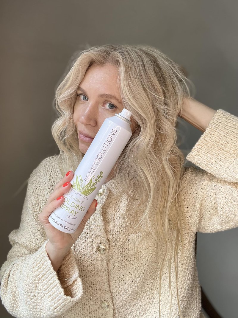 SMART SOLUTIONS Flexible Holding Spray | Light To Medium Hold | Non-Sticky & Easy To Wash Out (10 oz)