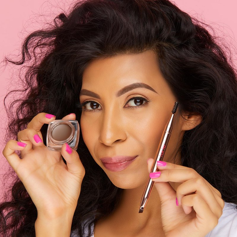 tarte big ego frameworker brow pomade – Creamy Pigmented Eyebrow Gel to Sculpt & Fill with Waterproof, Smudgeproof, Sweatproof Longwear Formula, Vegan & Cruelty-Free, full size, ash blonde