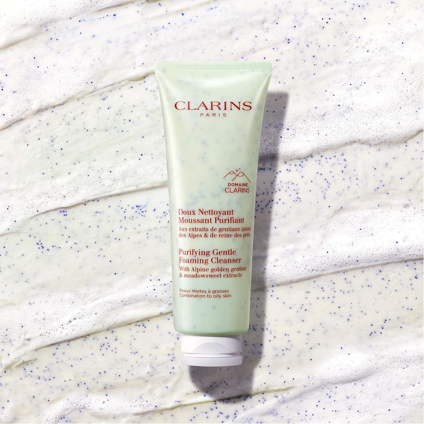 Clarins Purifying Gentle Foaming Face Cleanser - Cleanses & Mattifies | For Combination & Oily Skin Types