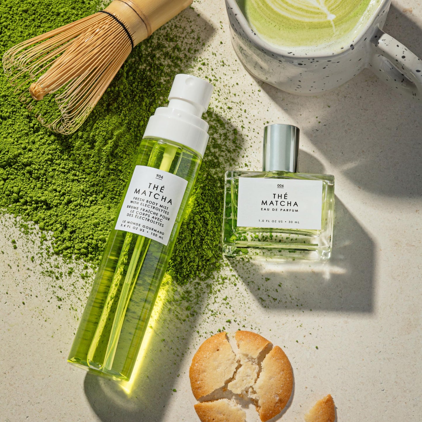 Le Monde Gourmand Thé Matcha Eau de Parfum - 1 fl oz (30 ml) - Green Tea, Floral, Amber Perfume Notes