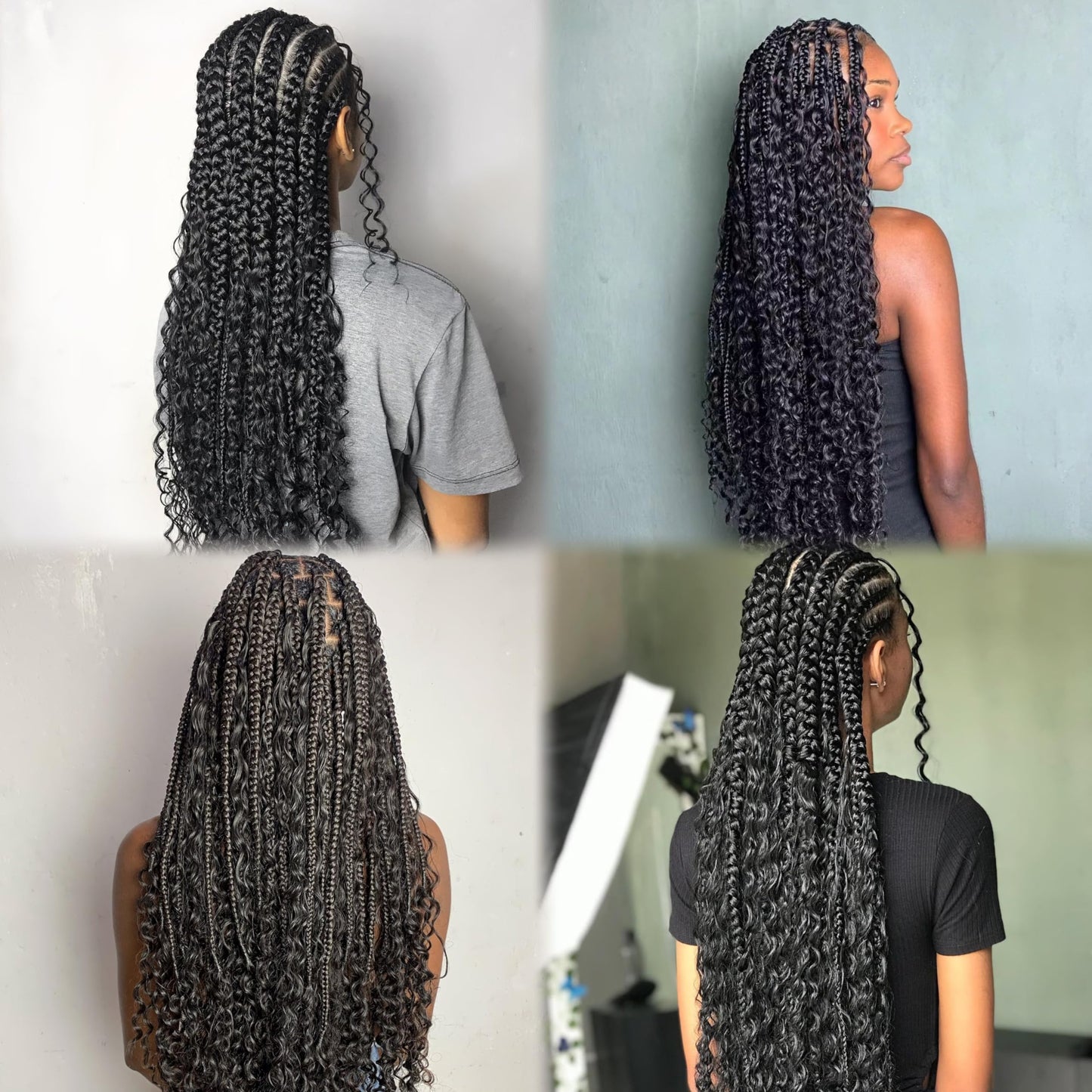 Human Braiding Hair for Boho Braids 1 Bundle 50g 28Inch Water Wave Human Hair Braiding Hair 12A Brazilian Virgin No Weft Hair Extensions for Bohemian Knotless Braids Bulk Human Hair for Braiding
