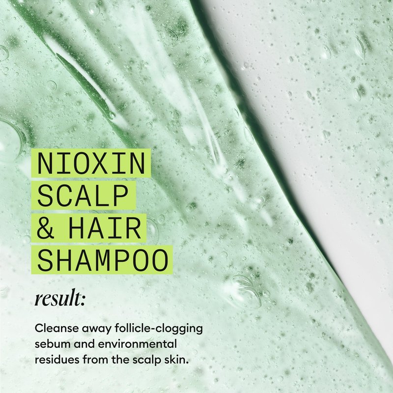 Nioxin System 2 for Natural Hair with Progressed Thinning Cleanser Shampoo and Scalp Therapy Conditioner