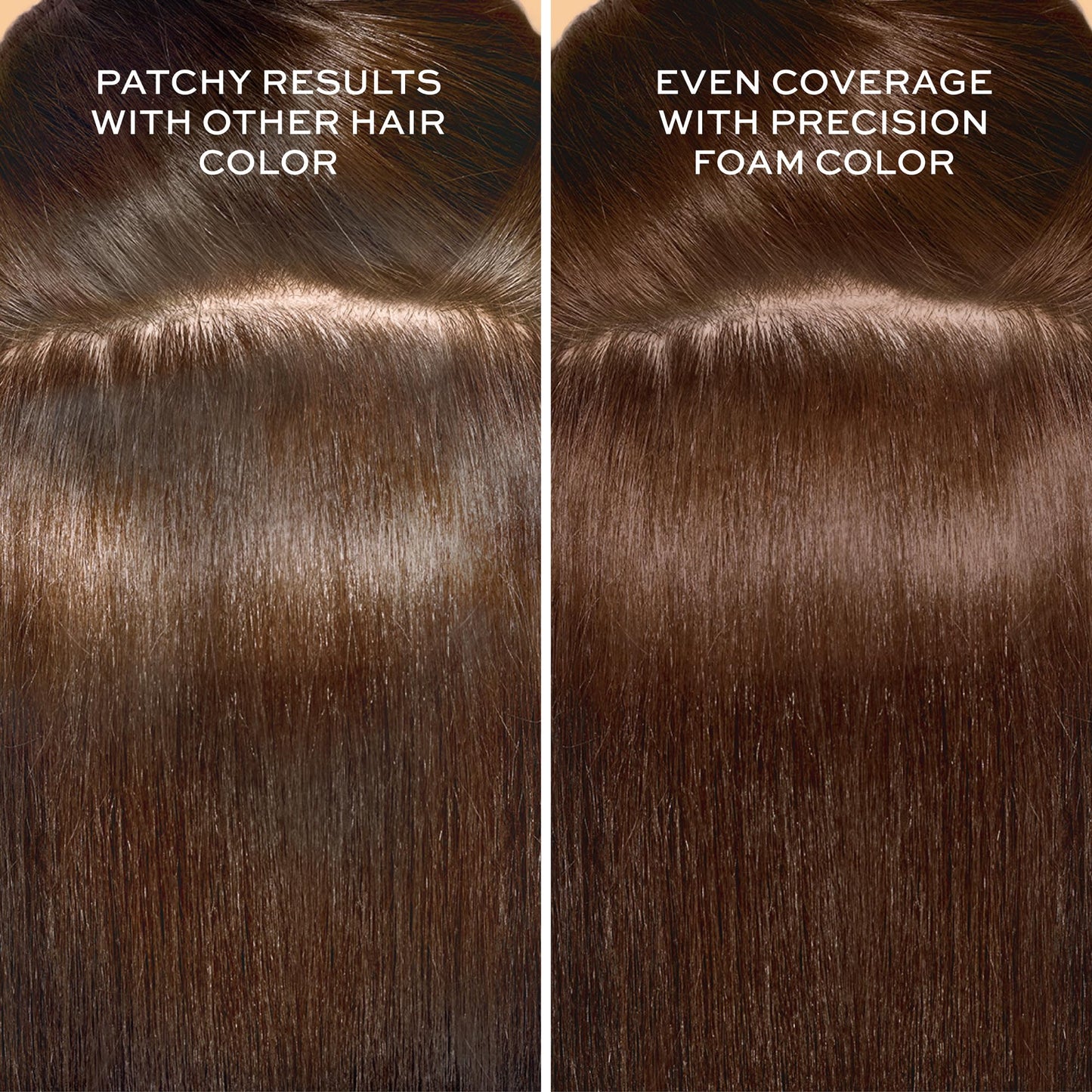 John Frieda Precision Foam Colour Light Natural Brown 6N, 2 Pack