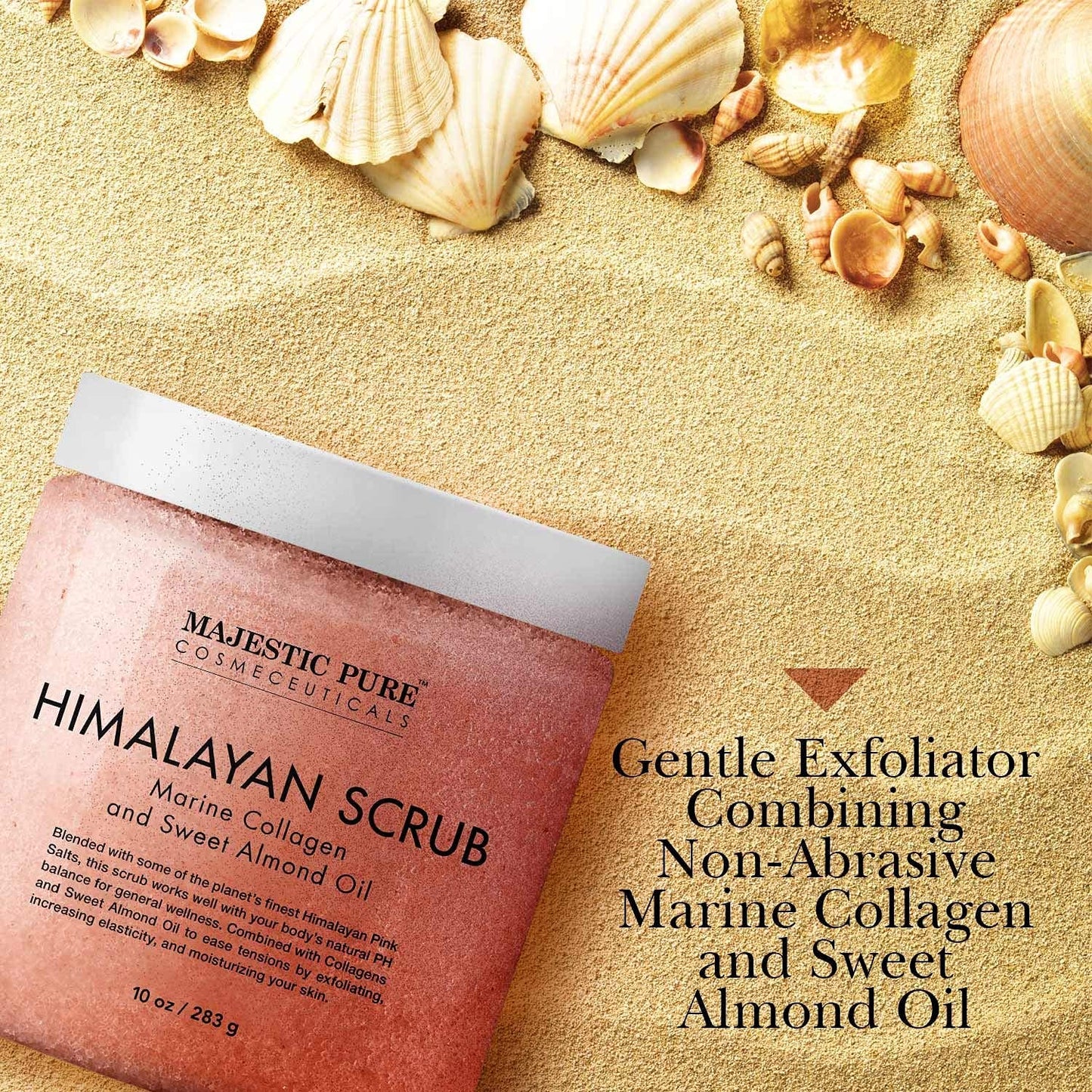 Himalayan Scrub with Collagen & Coconut Oil Bundle - 10 oz & 16 oz