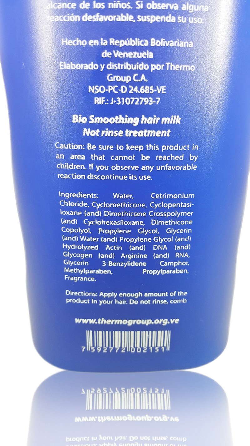 Kleravitex Milk Leave In Conditioner - Anti-Frizz Hair Detangler and Deep Treatment for Dry, Damaged, Curly or Natural Hair - 33.8 oz