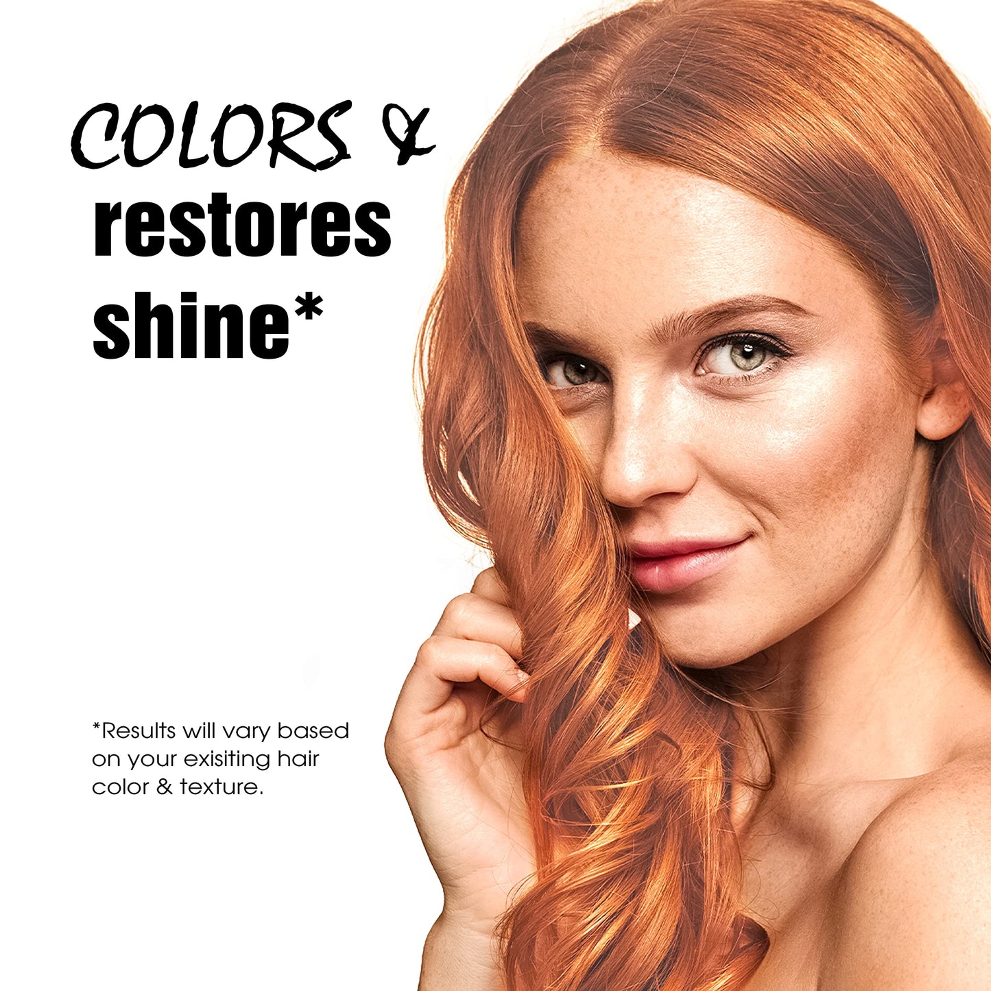 Light Mountain Henna Hair Color & Conditioner - Light Red Hair Dye for Men/Women, Organic Henna Leaf Powder and Botanicals, Chemical-Free, Semi-Permanent Hair Color, 16 Oz