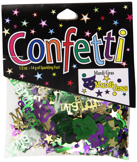 Beistle Mardi Gras Confetti