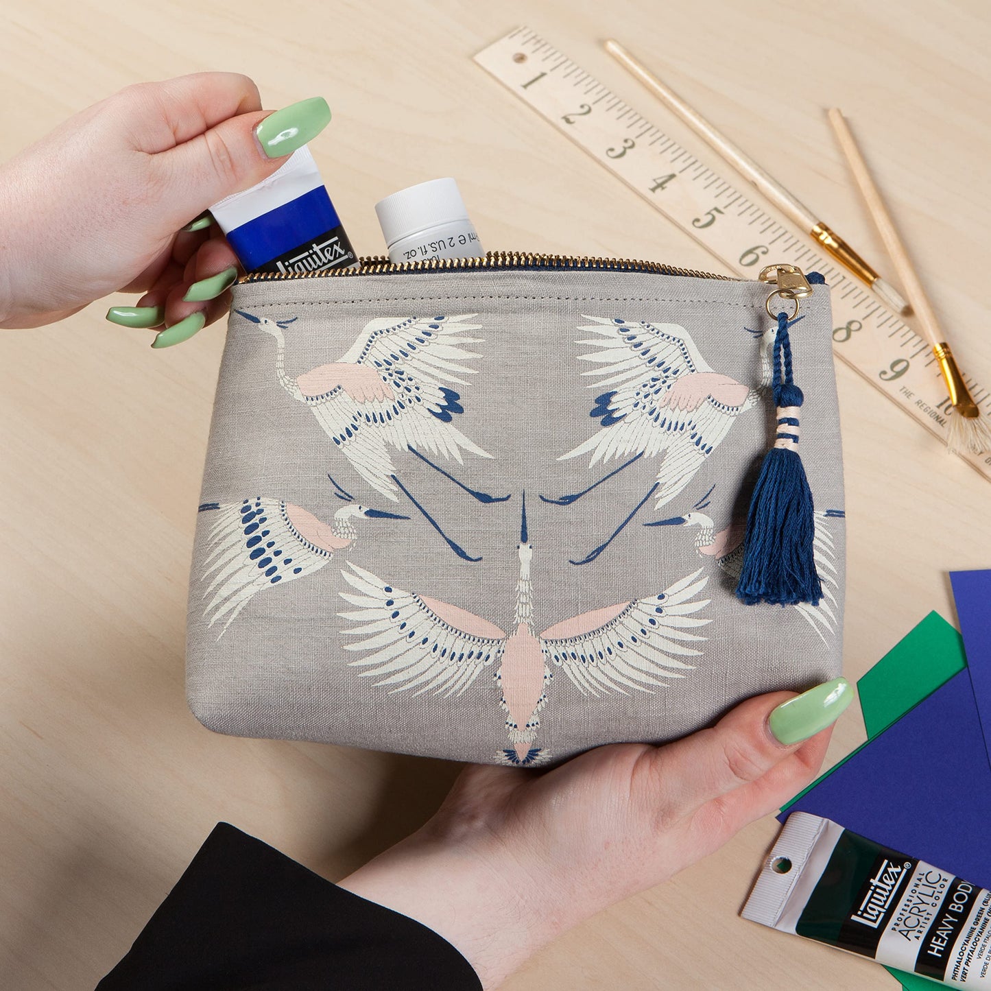 Danica Now Designs Flight of Fancy Cosmetic Bag, 1 EA
