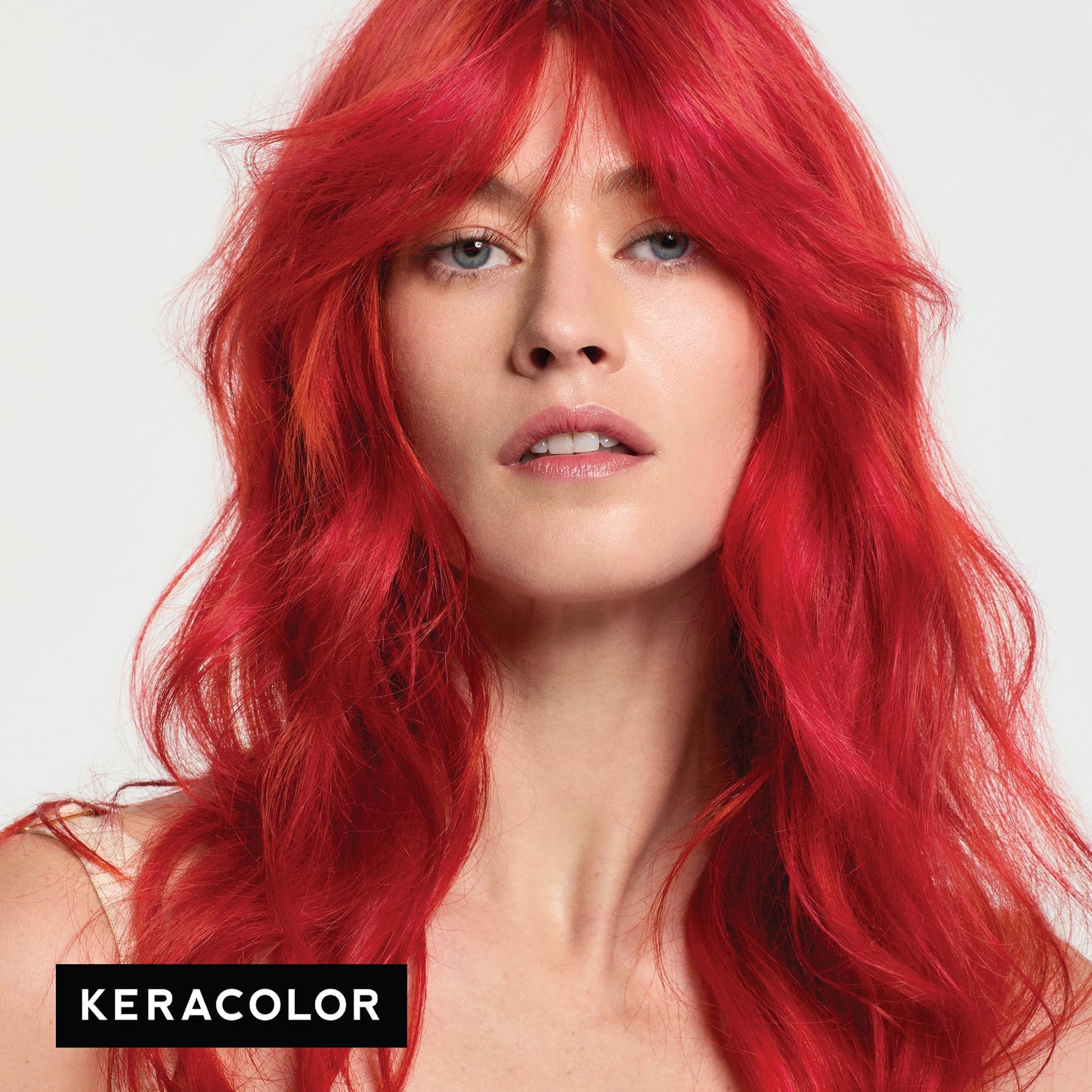 Keracolor Clenditioner Color Depositing Conditioner - Hair Glaze Colorwash, Red, 12 Fl Oz