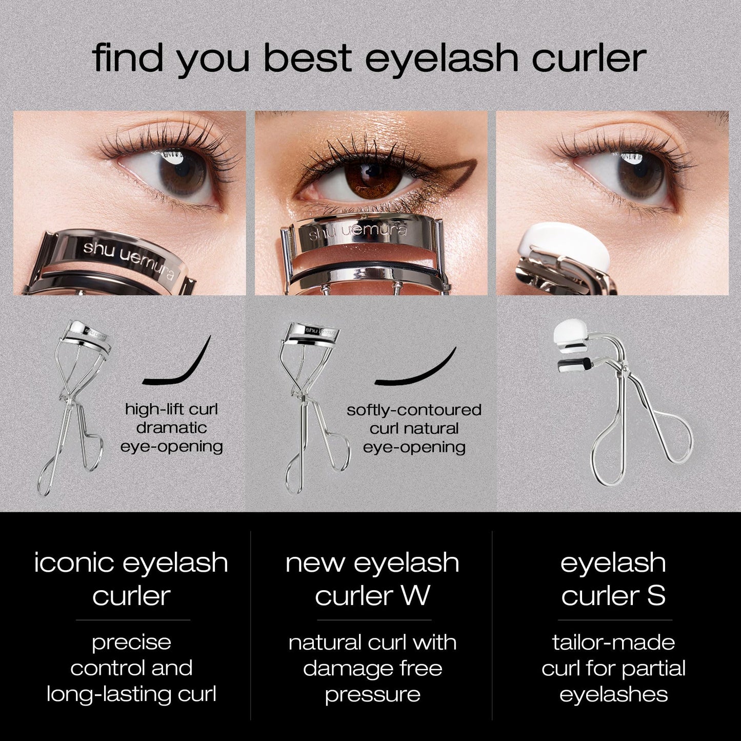 Shu Uemura Iconic Eyelash Curler, Achieve Precise Control and Long-Lasting Curl