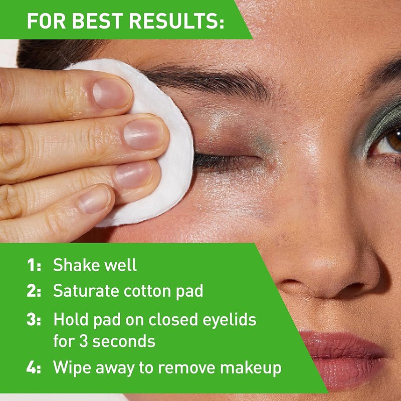 CeraVe Eye Makeup Remover - Waterproof Formula with Hyaluronic Acid & Ceramides | 4 Ounces
