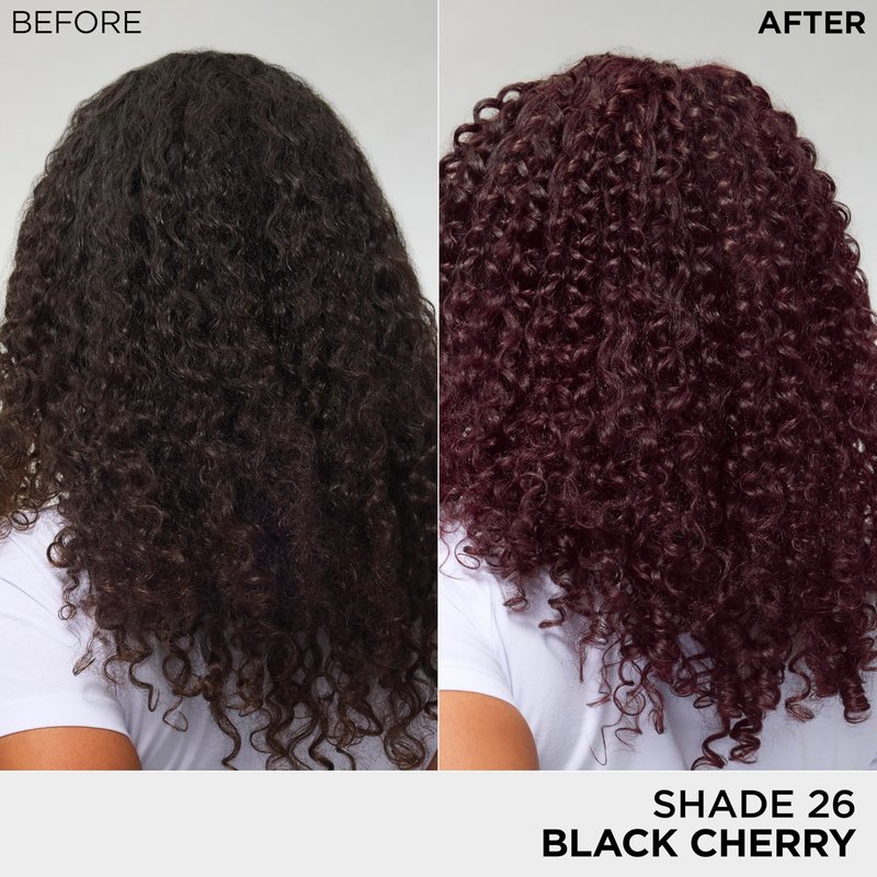 L’Oreal Paris Feria Multi-Faceted Shimmering Permanent Hair Color, High Intensity Hair Dye for 3X Highlights, 26 Black Cherry (Deepest Magenta), 1 Hair Dye Kit