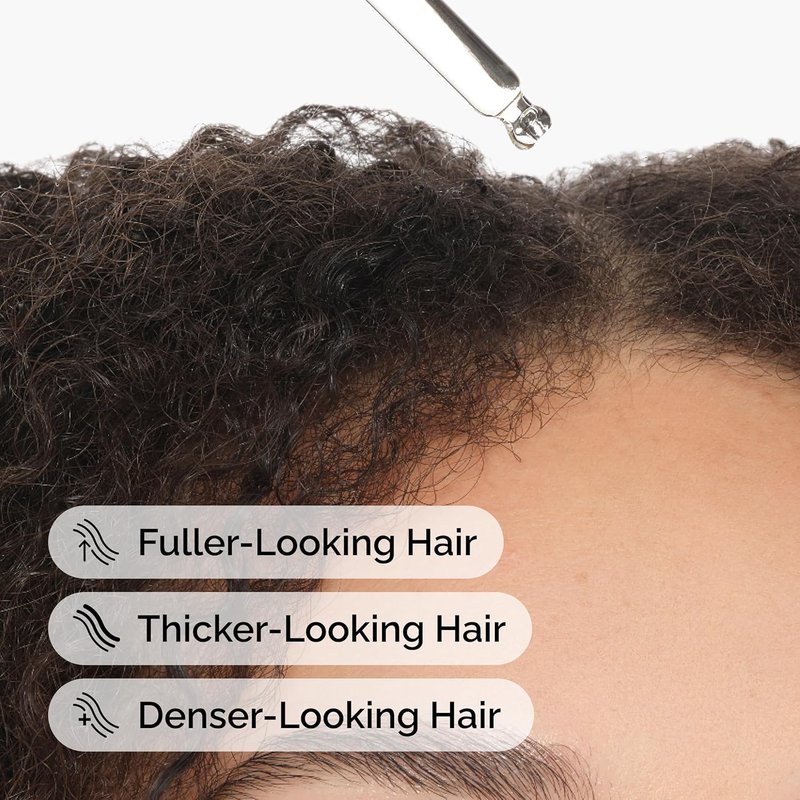 Multi-Peptide Hair Density Serum - Thicker, Fuller Hair Formula | 1 Fl Oz
