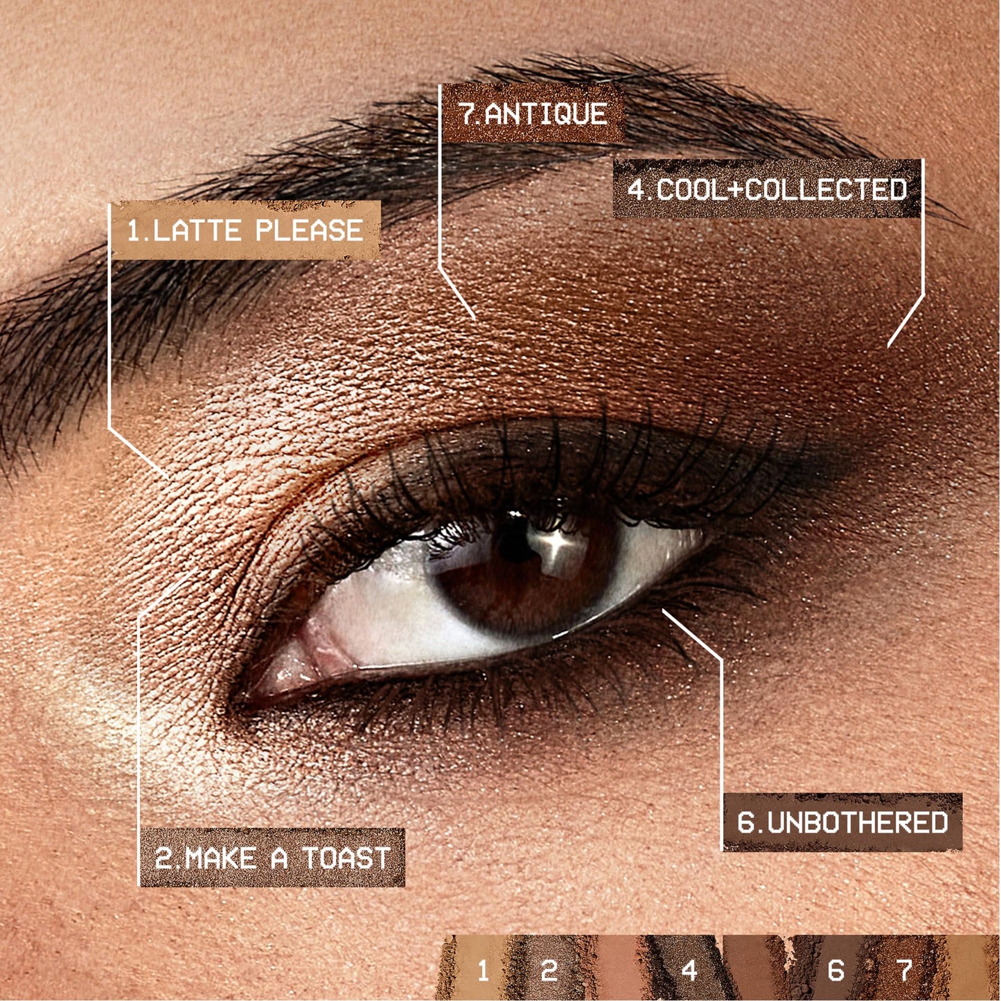 Smashbox Always On Mood Board Eye Shadow Palette | Long-Wearing Eye Shadow Palette For Every Mood | High Pigment + Shimmer Shades, 0.24 Ounce, Cozy Vibes