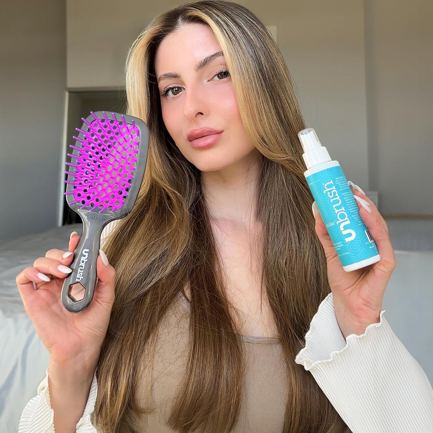 FHI Heat UNbrush & UNwinder Spray | Detangling & Smoothing Hair Treatment