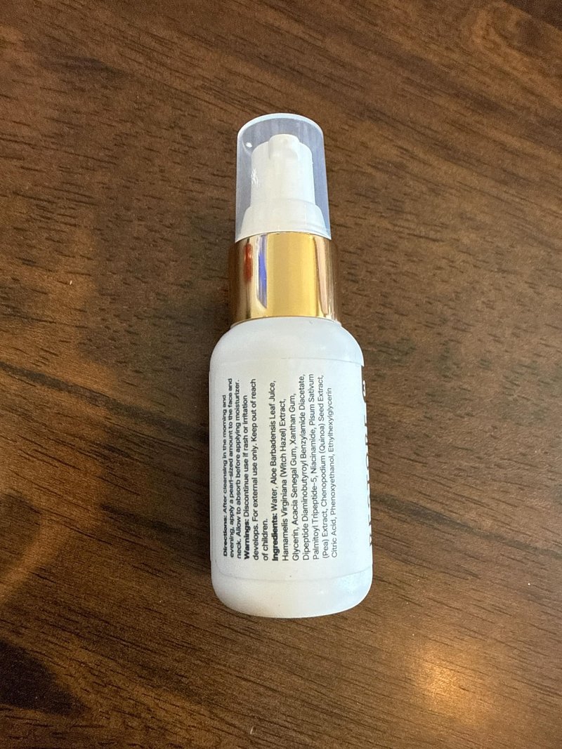 Groomie Peptide Serum for Face – Hydrating Facial Serum for Smooth, Supple-Looking Skin