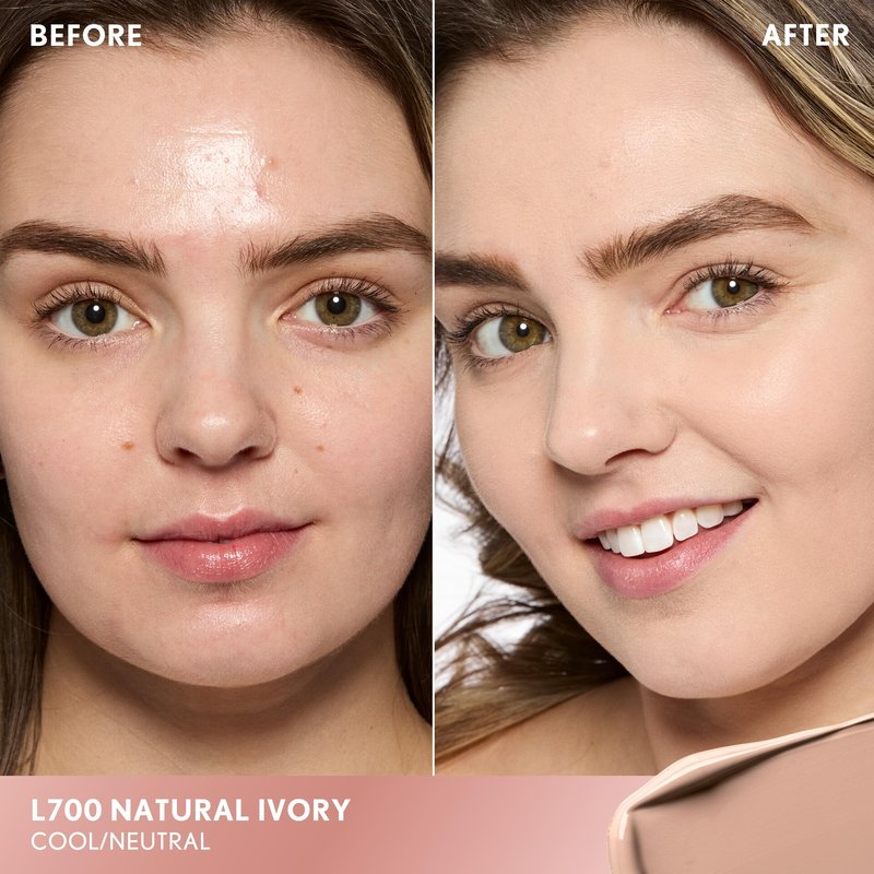 COVERGIRL TruBlend Undercover Concealer, Buildable, Full Coverage, 24-Hour Wear, Matte Finish - L700 Natural Ivory