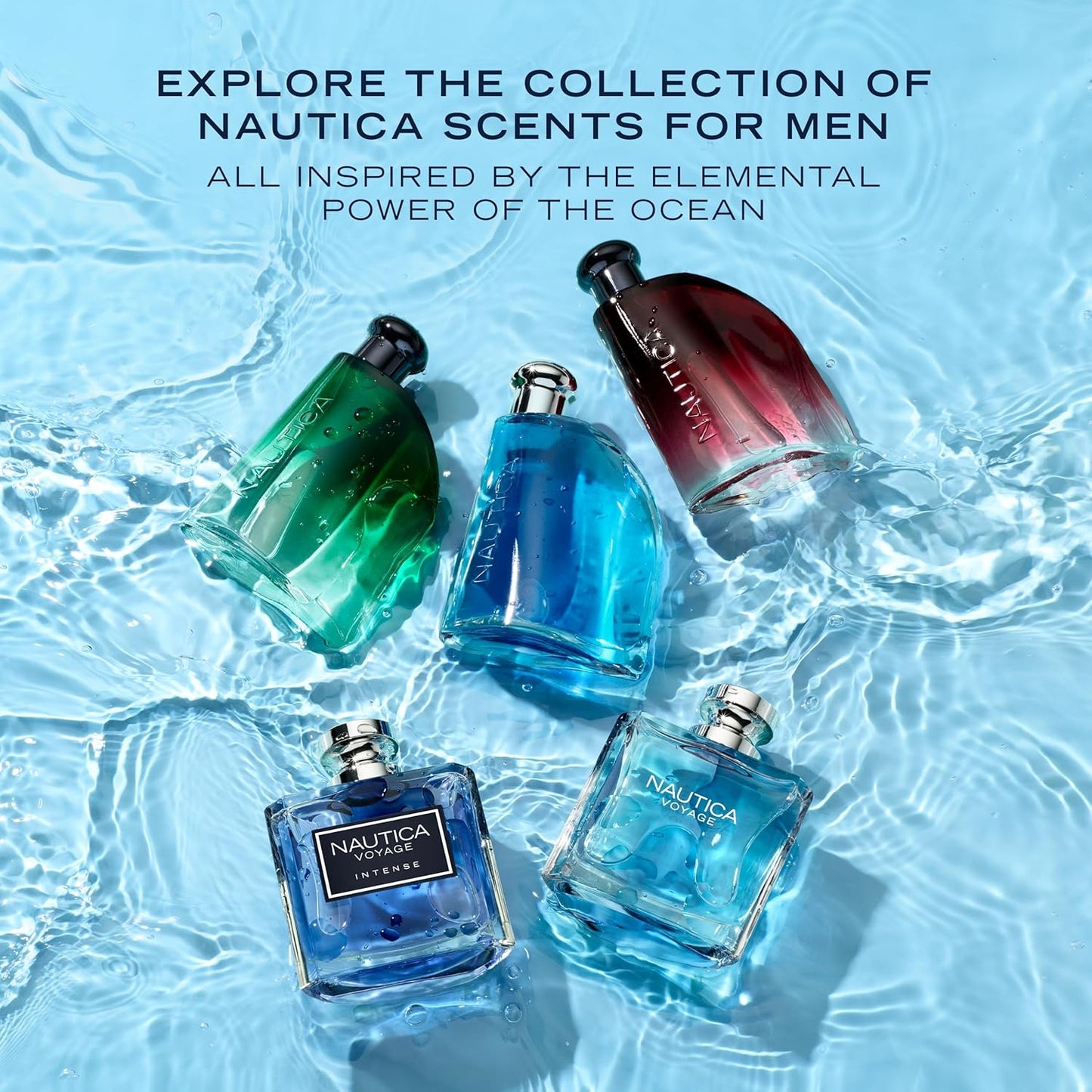 Nautica Voyage Cologne for Men - Fresh Fruity Scent with Aquatic Notes | 3.3 Fl Oz