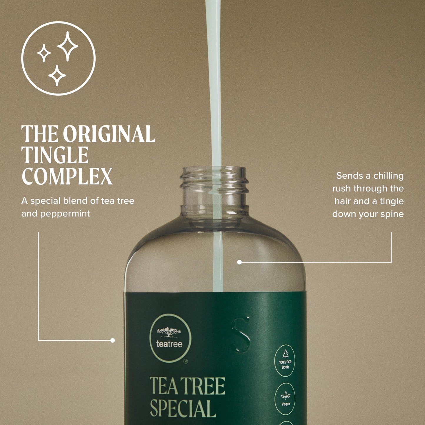 Tea Tree Special Shampoo, Deep Cleans, Refreshes Scalp, For All Hair Types, Especially Oily Hair, 10.14 fl. oz.