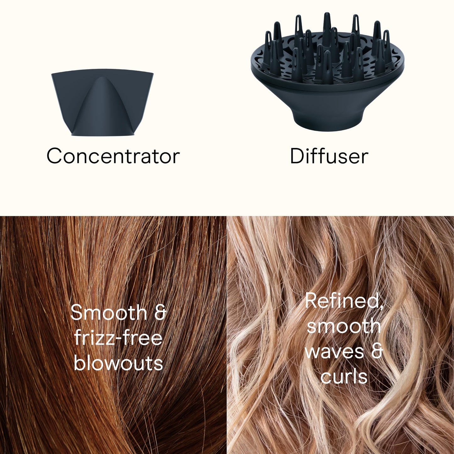 INFINITI PRO CONAIR SmoothWrap Hair Dryer, Blow Dryer with Diffuser and Concentrator Attachments, Advanced Plasma and Ceramic Technology for Less Frizz, More Volume and Body, Mint
