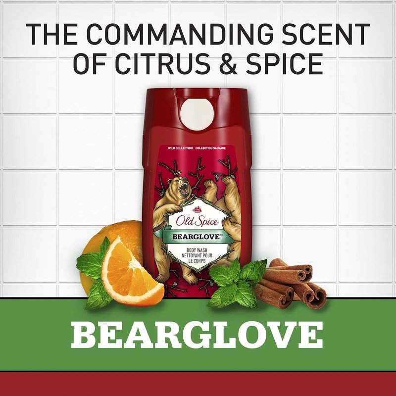 Old Spice Bearglove Body Wash - Refreshing Citrus Scent | 16 oz