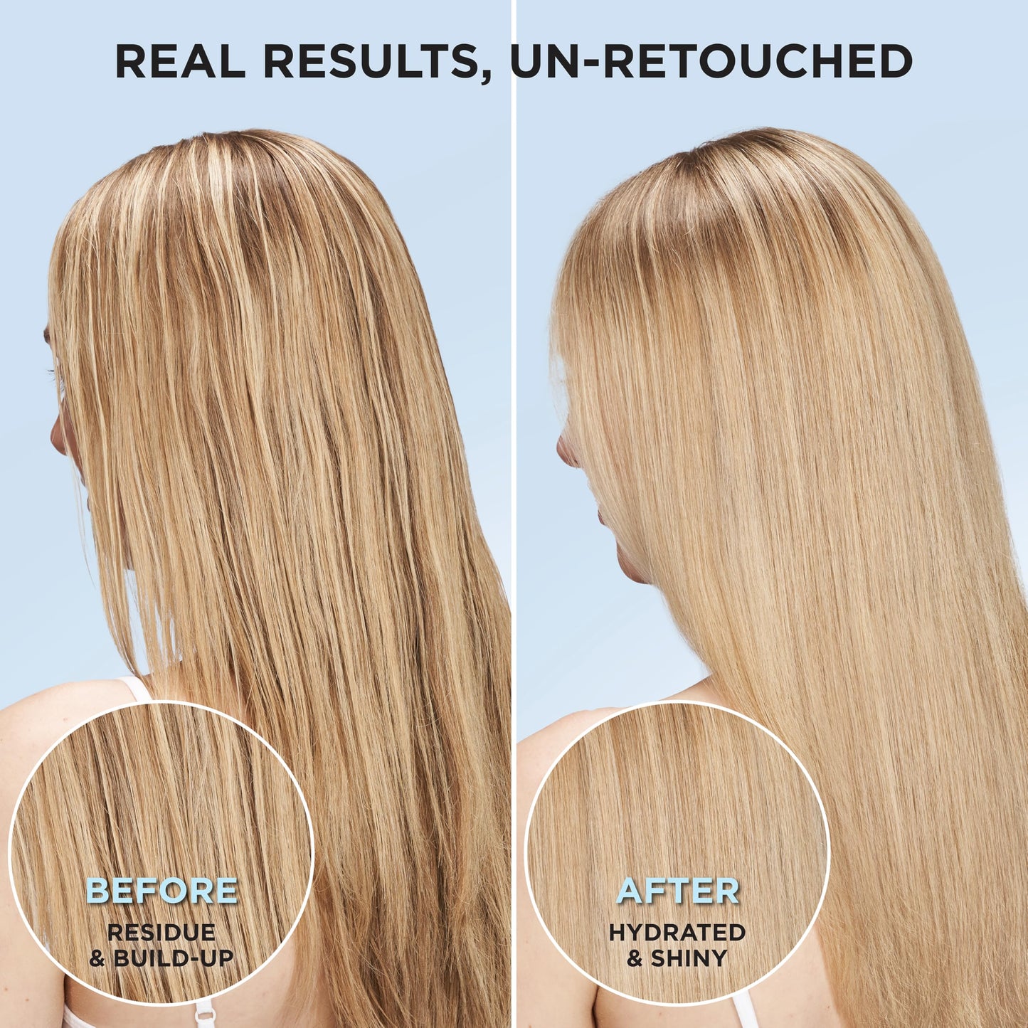 L'Oreal Paris Clarify and Restore Sulfate Free Shampoo and Conditioner Set with Antioxidants for Hard Water Exposure and Styling Build-up, EverPure, 1 Hair Care Kit