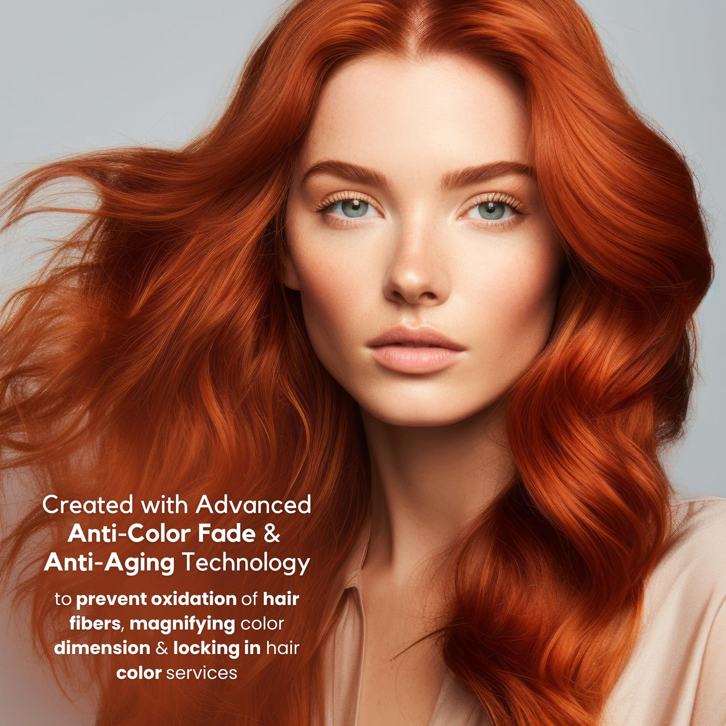 SIMPLY SMOOTH Color Lock Keratin Replenishing Conditioner, 8.5 Fl Oz - Slows Color Fade & Prolongs Hair Service, Sodium Chloride Free, Gently Cleanses, Infused with Collagen, Salon-Quality