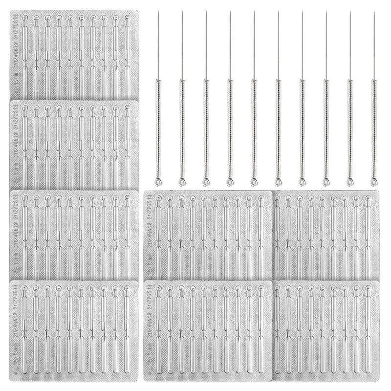 YGQQOY Professional 100pcs Disposable Pimple Needles, Acne Needle, Blackhead and Blemish Remover Tools, Pimple Popper Tools