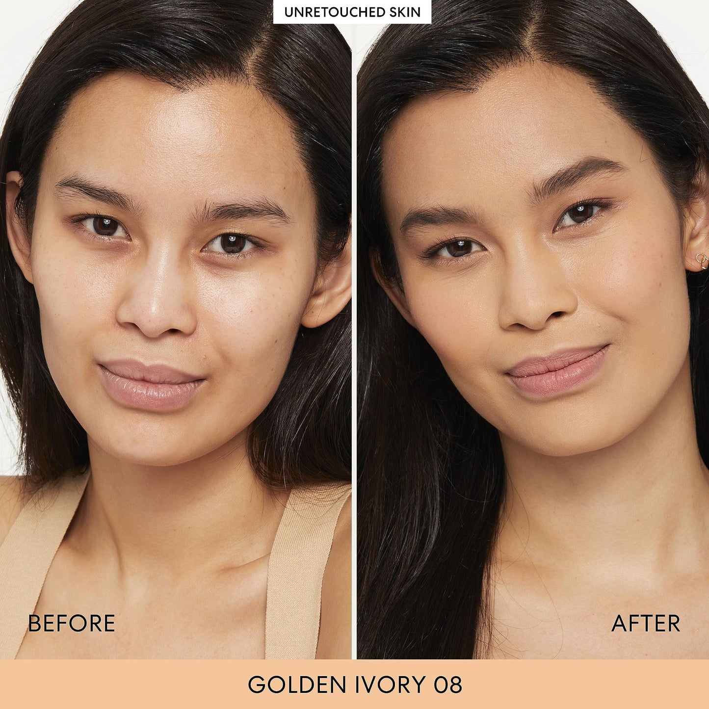bareMinerals BarePro Performance Wear Liquid Foundation, Golden Ivory 08, 1 Fl Oz