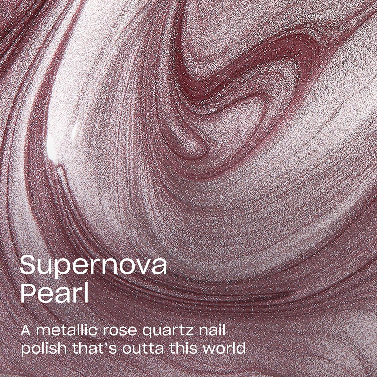OPI Nail Lacquer Supernova Pearl | Opaque Bright Pink Metallic Chip Resistant Nail Polish | Metallic Mega Mix Collection