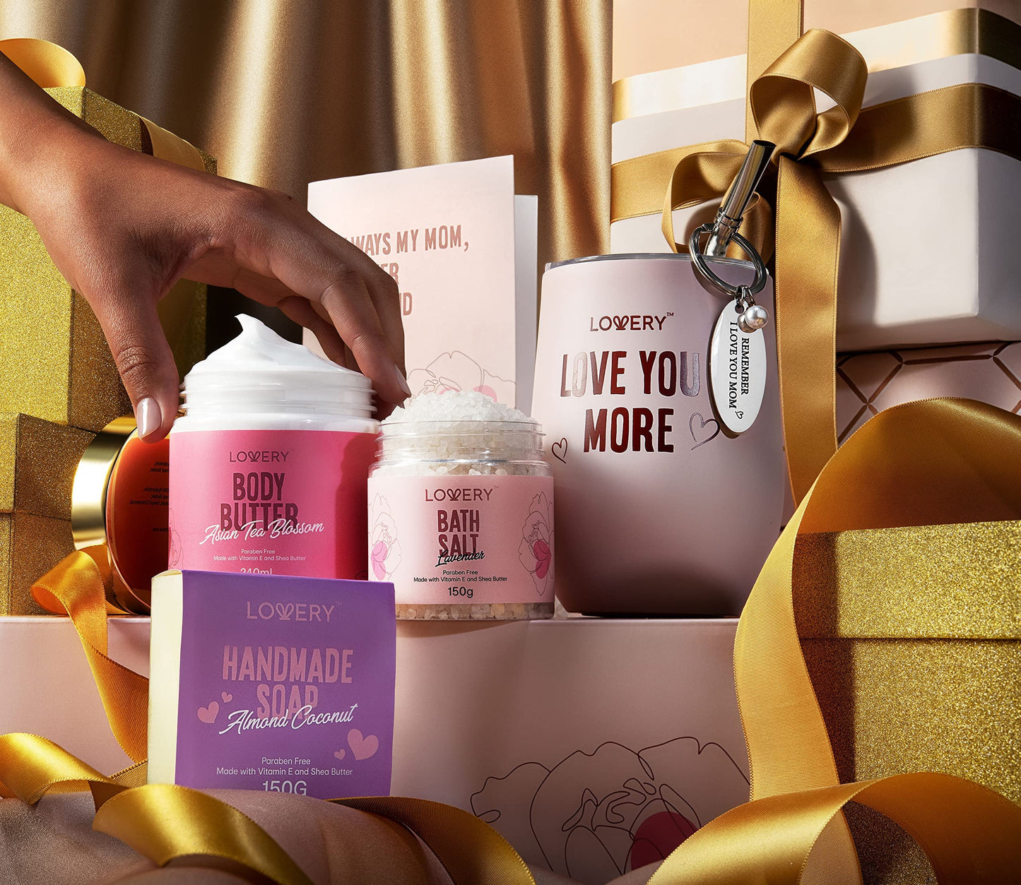 Great Mothers Day Gifts for Mom, Spa Gift Set for Women, Gifts for Mom for Mother’s Day, New Mom Gifts, Personalized Mothers Day Gifts for Mom from Daughter & Son, Presents for Mom, Stress Relief Gift