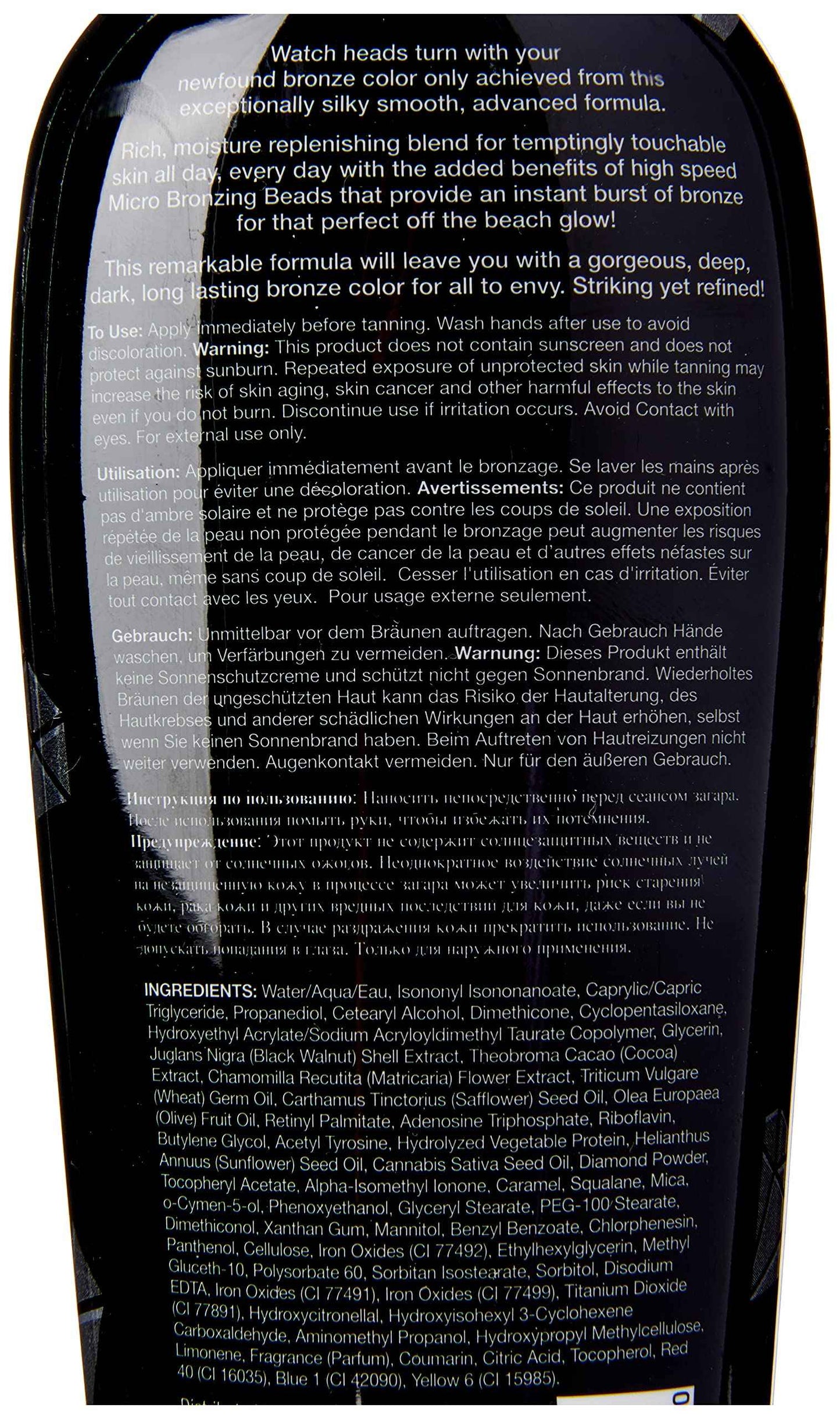 Pro Tan Black Bodaciously Remarkably Powerful 50XX Ultra Dark Sunbed Lotion 250 ml