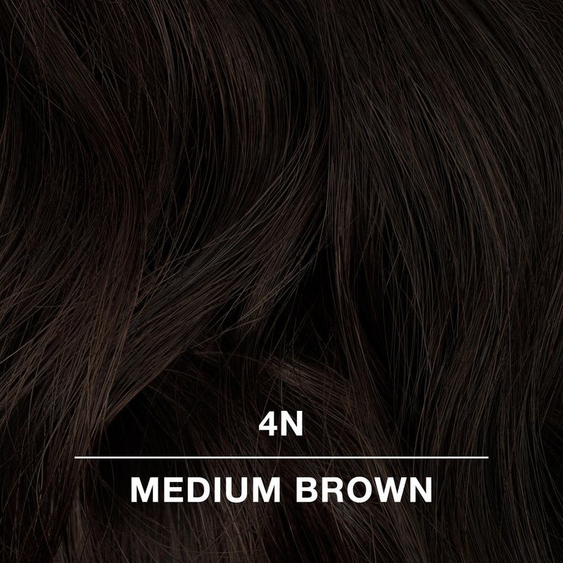COLORCHARM Permanent Cream Hair Color, 4N Medium Brown, 2 oz.