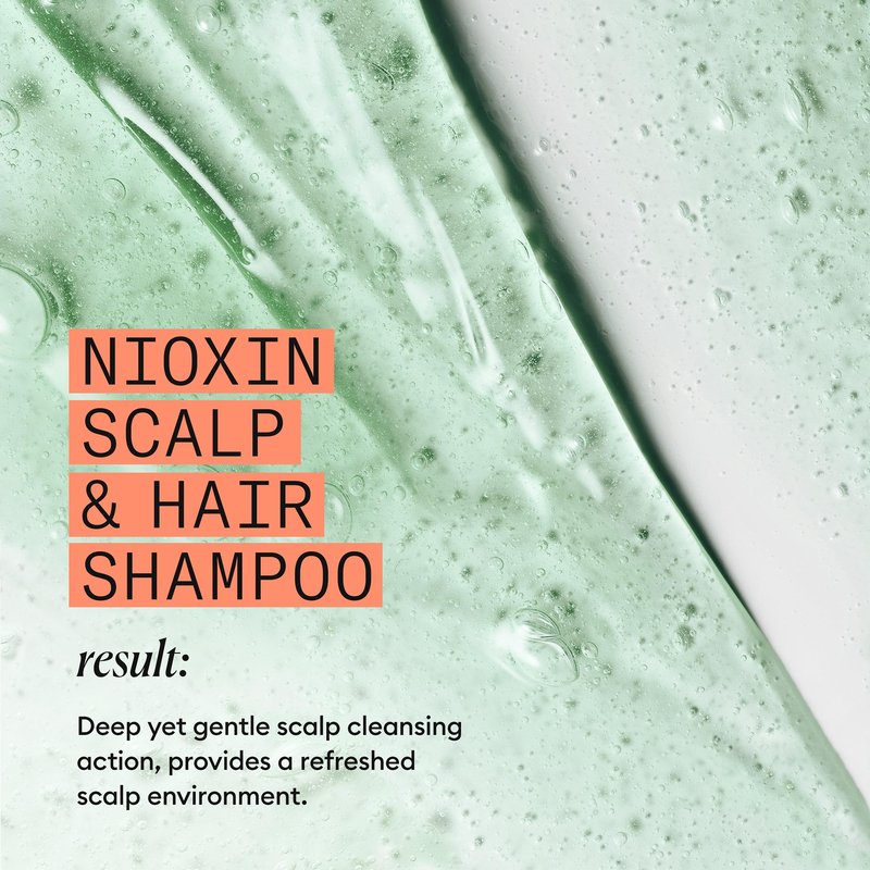 Nioxin System 4 Shampoo & Conditioner Prepack | For Color or Damaged Hair with Progressed Thinning | With Niacinamide and Biotin | Pumps Included | 33.8 Fl oz.